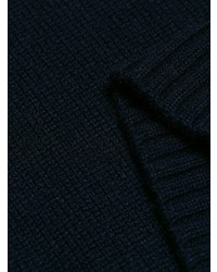 Женский темно-синий свитер с круглым вырезом от Chloé