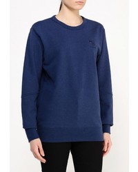 Женский темно-синий свитер с круглым вырезом от Reebok Classics