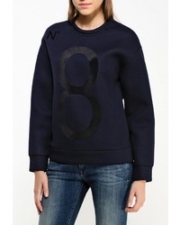 Женский темно-синий свитер с круглым вырезом от Replay