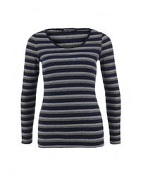 Женский темно-синий свитер с круглым вырезом от Rinascimento