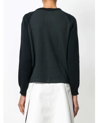 Женский темно-синий свитер с круглым вырезом от Stephan Schneider