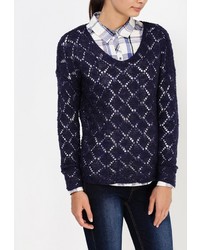 Женский темно-синий свитер с круглым вырезом от Roxy