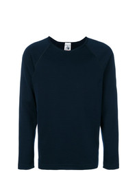 Мужской темно-синий свитер с круглым вырезом от S.N.S. Herning