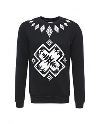 Мужской темно-синий свитер с круглым вырезом от Sixth June