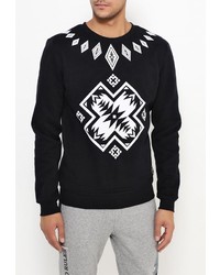 Мужской темно-синий свитер с круглым вырезом от Sixth June