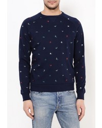 Мужской темно-синий свитер с круглым вырезом от SPRINGFIELD