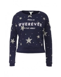 Женский темно-синий свитер с круглым вырезом от SPRINGFIELD