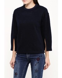 Женский темно-синий свитер с круглым вырезом от Sweewe