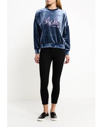 Женский темно-синий свитер с круглым вырезом от Sweewe