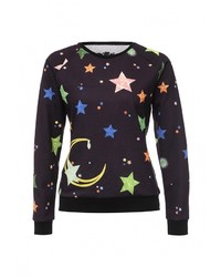 Женский темно-синий свитер с круглым вырезом от Taya