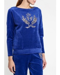 Женский темно-синий свитер с круглым вырезом от Tom Farr