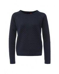 Женский темно-синий свитер с круглым вырезом от Tom Tailor Denim