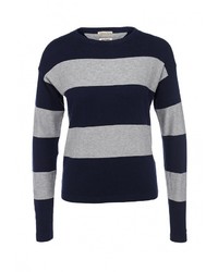 Женский темно-синий свитер с круглым вырезом от Tommy Hilfiger Denim