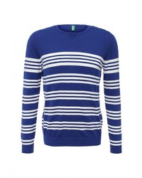 Мужской темно-синий свитер с круглым вырезом от United Colors of Benetton