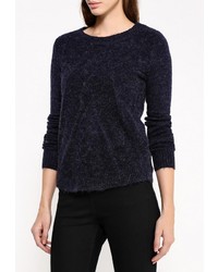 Женский темно-синий свитер с круглым вырезом от Vero Moda