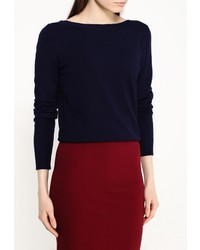 Женский темно-синий свитер с круглым вырезом от Wallis