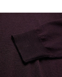 Мужской темно-синий свитер с круглым вырезом от Dolce & Gabbana