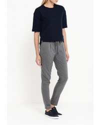 Женский темно-синий свитер с круглым вырезом от Zarina