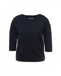 Женский темно-синий свитер с круглым вырезом от Zarina