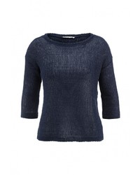 Женский темно-синий свитер с круглым вырезом от Zarina