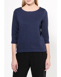 Женский темно-синий свитер с круглым вырезом от Спартак