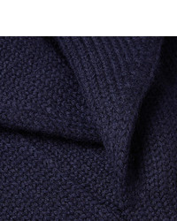 Темно-синий свитер с отложным воротником от Polo Ralph Lauren