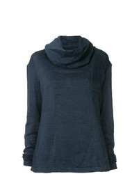 Женский темно-синий свитер с хомутом от Nehera