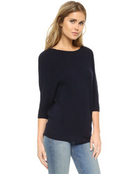 Женский темно-синий свитер от Vince