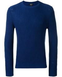 Мужской темно-синий свитер от A.P.C.