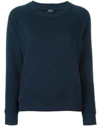 Женский темно-синий свитер от A.P.C.