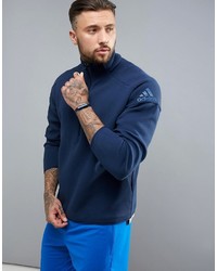 Мужской темно-синий свитер от adidas