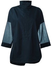 Женский темно-синий свитер от Akris