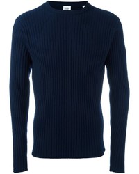 Мужской темно-синий свитер от Aspesi