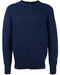 Мужской темно-синий свитер от Bassike