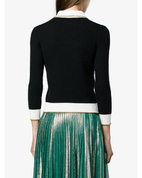 Женский темно-синий свитер от Gucci