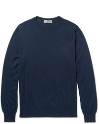 Мужской темно-синий свитер от Canali