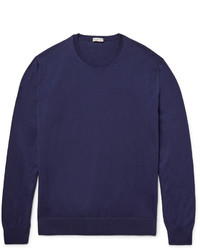 Мужской темно-синий свитер от Caruso