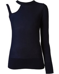 Женский темно-синий свитер от Cédric Charlier