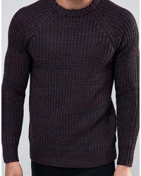 Мужской темно-синий свитер от Brave Soul