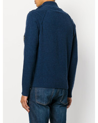 Мужской темно-синий свитер от C.P. Company