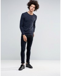 Мужской темно-синий свитер от Minimum