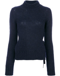 Женский темно-синий свитер от Dondup