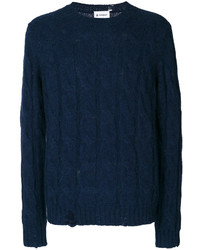 Мужской темно-синий свитер от Dondup