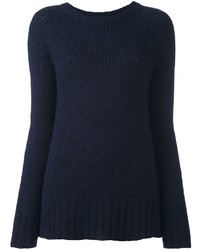 Женский темно-синий свитер от Dondup