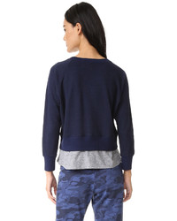 Женский темно-синий свитер от Monrow