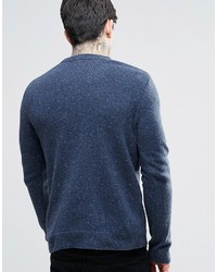 Мужской темно-синий свитер от Dr. Denim