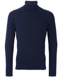 Мужской темно-синий свитер от Eleventy