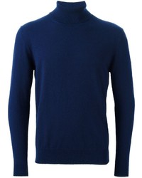 Мужской темно-синий свитер от Eleventy