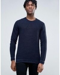 Мужской темно-синий свитер от French Connection
