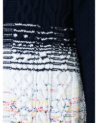 Мужской темно-синий свитер от Coohem